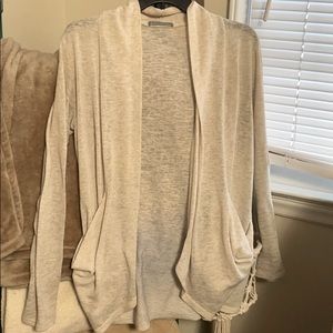 Cream cardigan